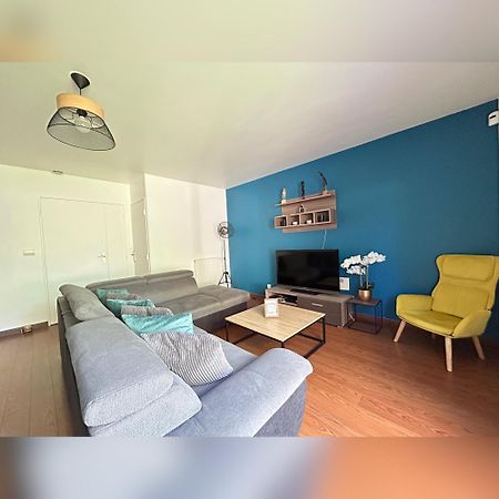 Le Duplex Chessy - 15Min From Disneyland - 2 Private Parkings - Garden - Kingsize & Queensize Bed - Supermarket Behind The House Exterior photo